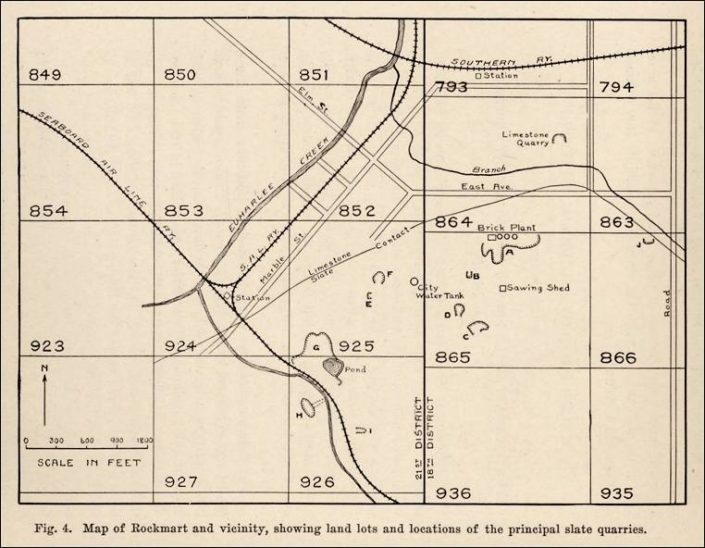 The History of Rockmart Slate Rockmart Slate House