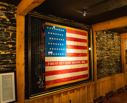 Forest City Light Infantry 1872 Flag Savannah Georgia