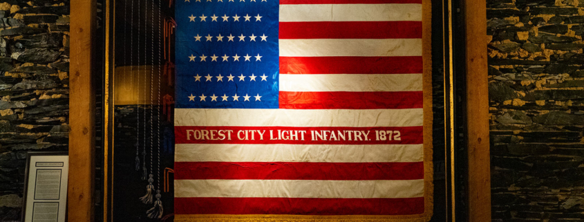 Forest City Light Infantry 1872 Flag Savannah Georgia