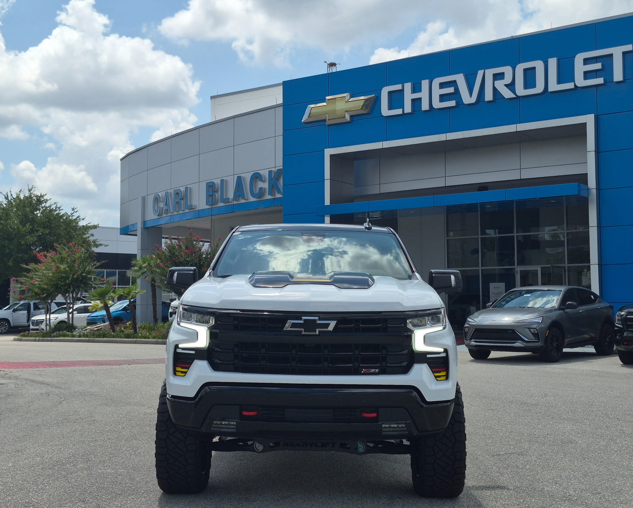 Front view of the Unconquered Edition Silverado